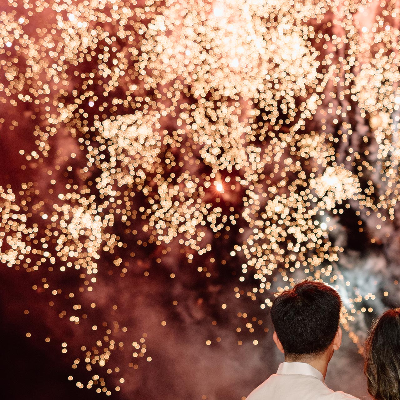 Wedding Fireworks in Farnham