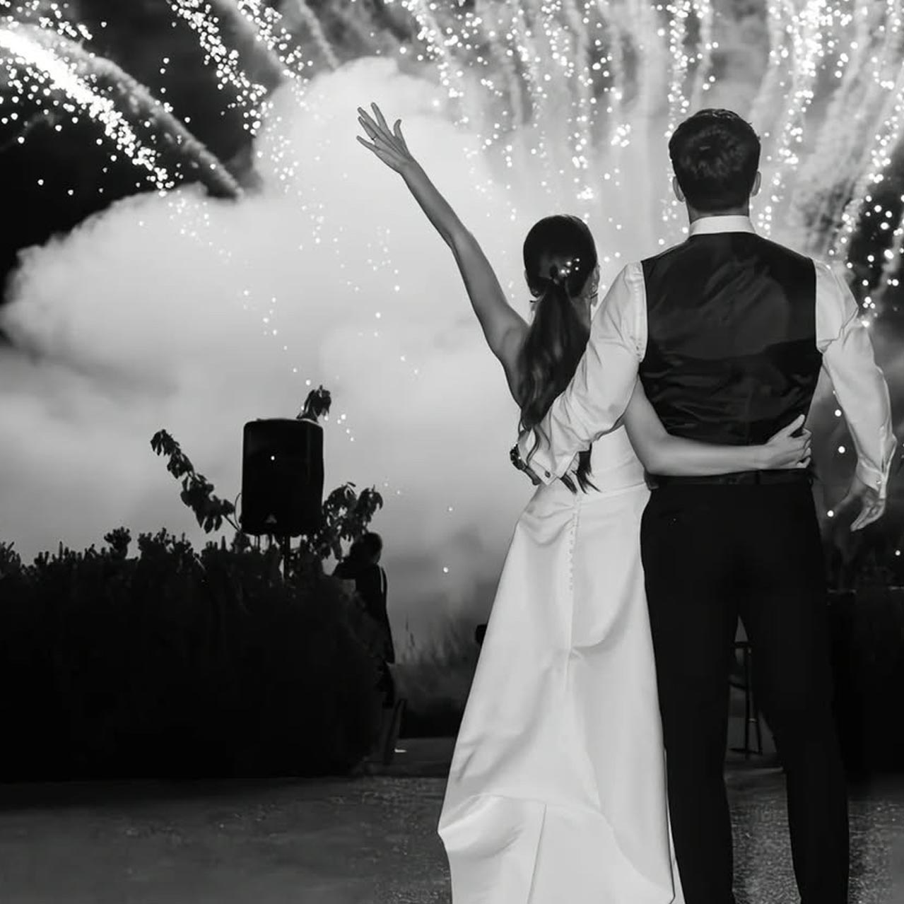 Wedding Fireworks in Kent